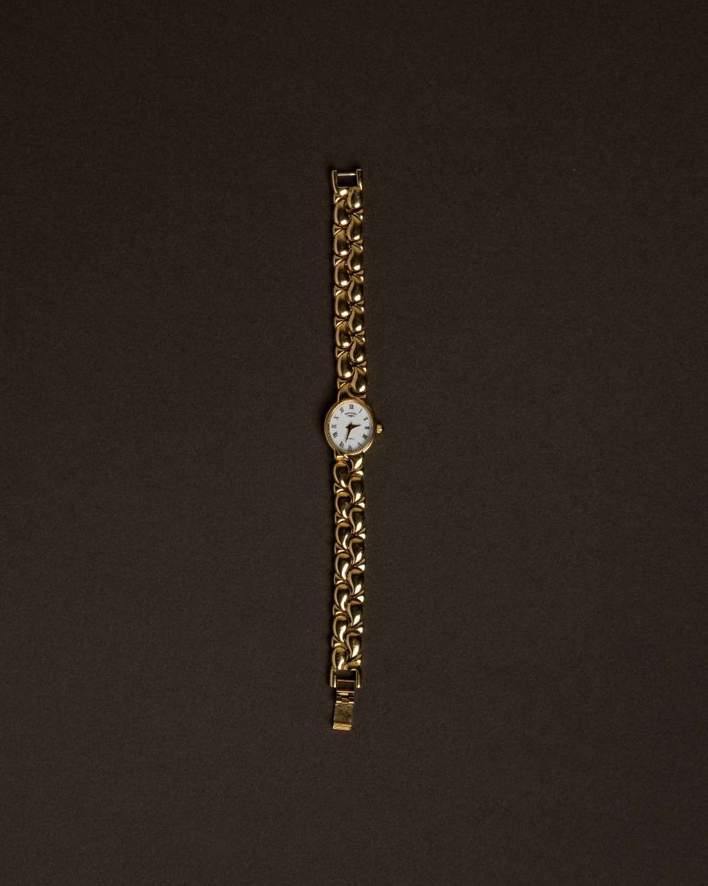 Rotary Gold Baignoire-Style Watch