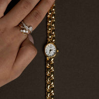 Rotary Gold Baignoire-Style Watch