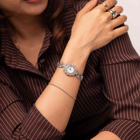 The Valentina Lace Bracelet Watch