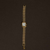 Rotary Gold Octagonal Roman Numeral Watch