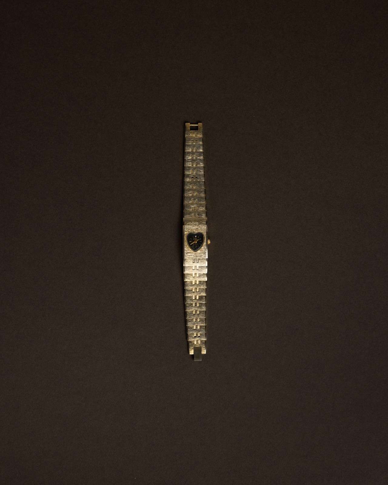 Gold Heart Bracelet Watch