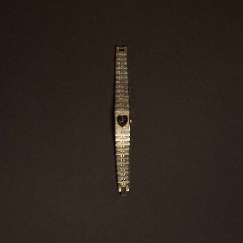 Gold Heart Bracelet Watch