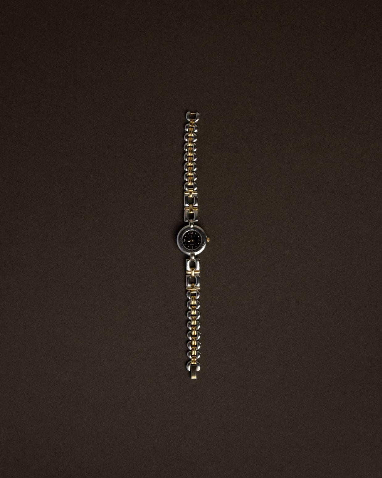 Gold & Silver Two-Tone Link Watch