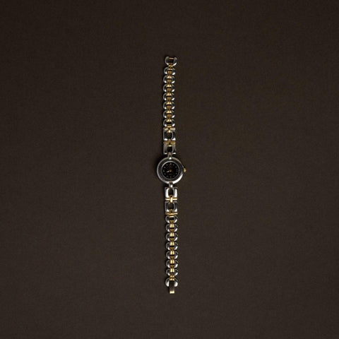 Gold & Silver Two-Tone Link Watch