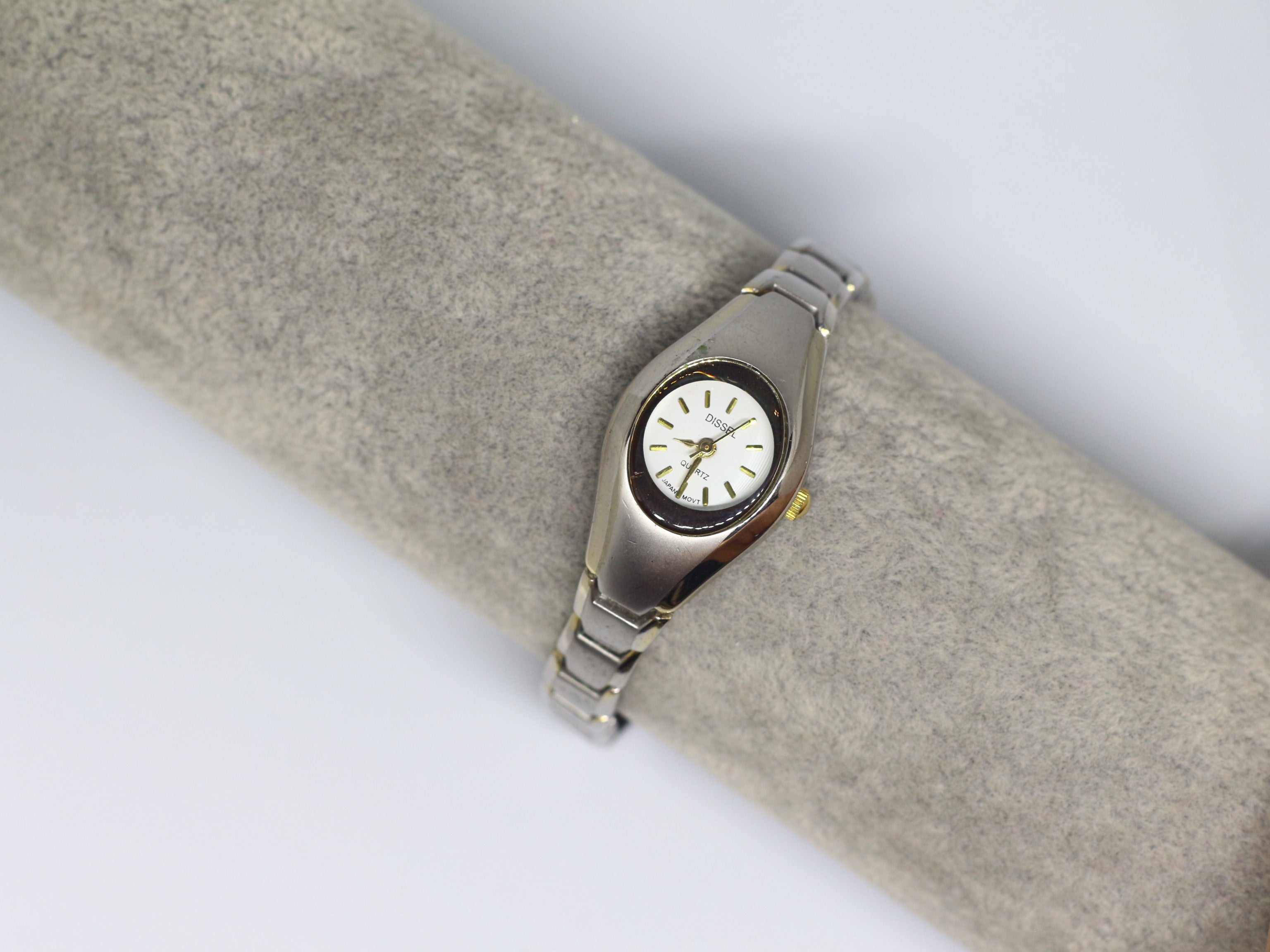 Y2K-style Silver & Gold-Tone Piece