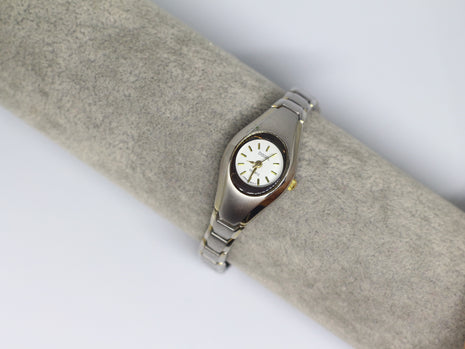 Y2K-style Silver & Gold-Tone Piece