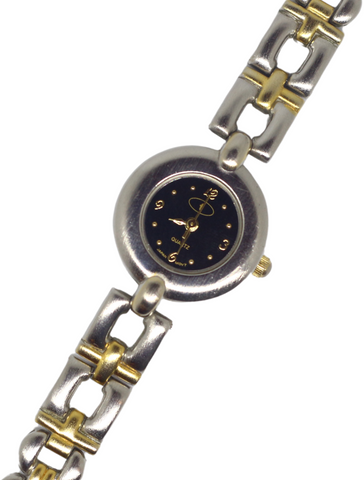 Gold & Silver Two-Tone Link Watch