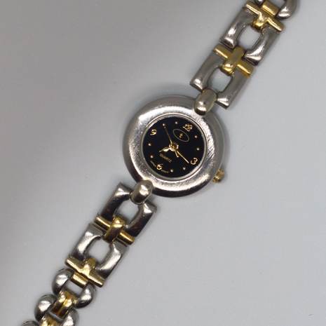 Gold & Silver Two-Tone Link Watch
