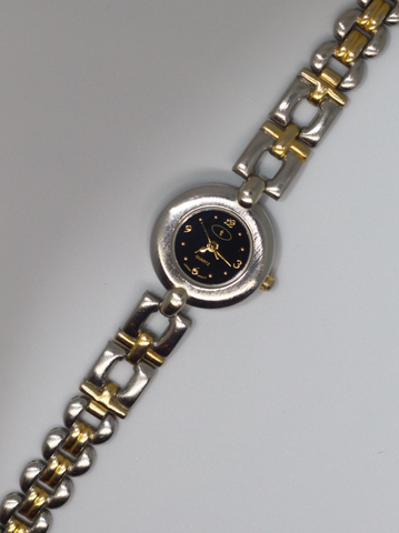 Gold & Silver Two-Tone Link Watch